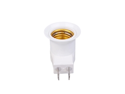 2026-3pcs Adaptador De Enchufe Us A E26/e27 Con Interruptor On/off Para Bombillas Led, Soporte De Socket Convertidor