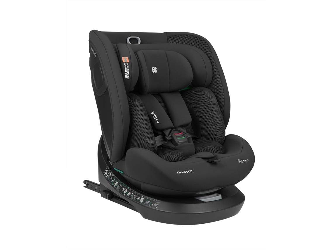 Silla de coche 40 150 cm I Hike I Talla Negra Kikkaboo
