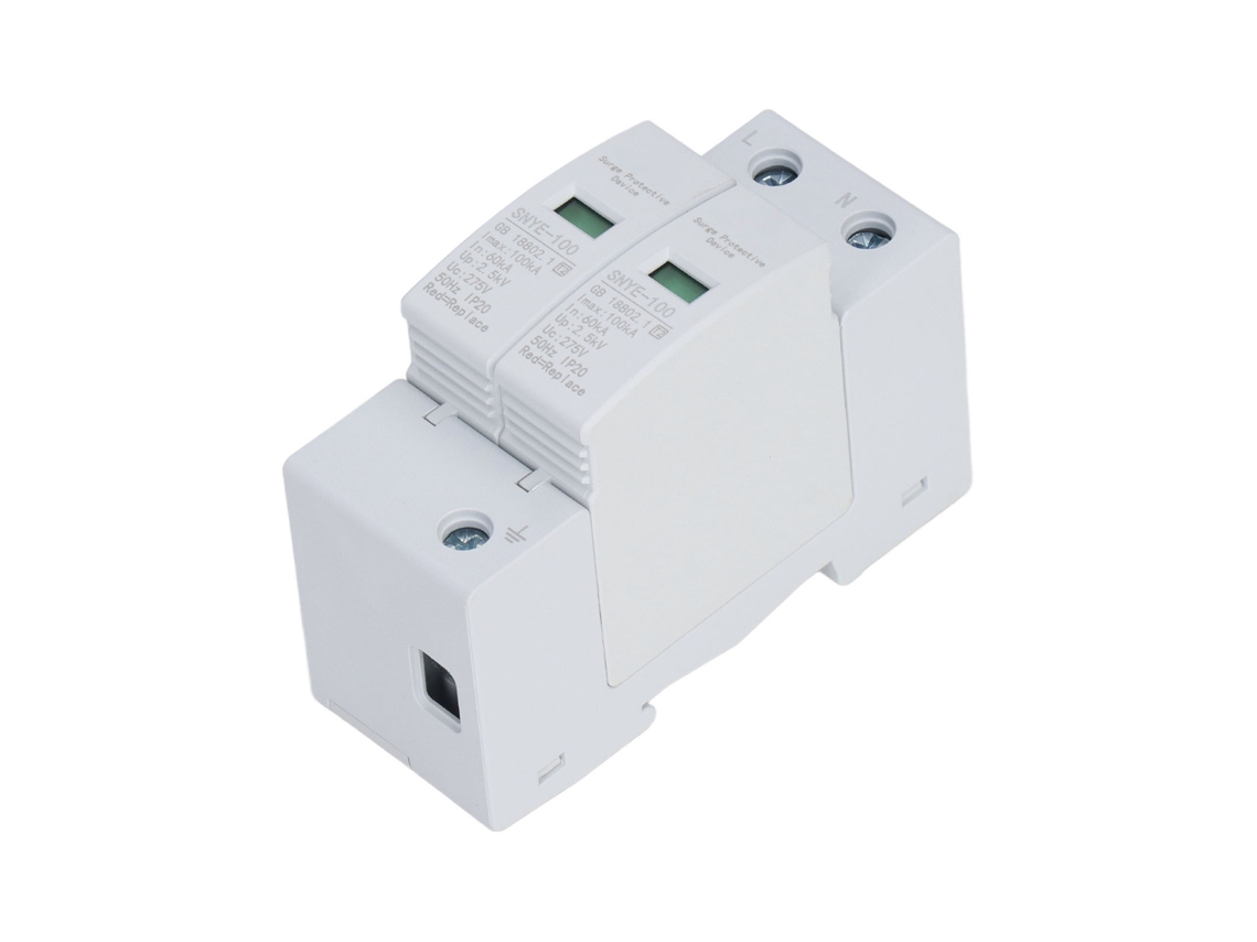2026dz-dispositivo Protector De Sobrecarga 100ka Protector De Tensión Pararrayos Para Caja De Distribución 2p 275v