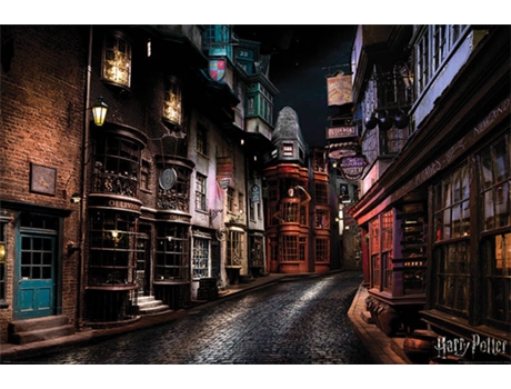Póster GF Harry Potter Callejón Diagon (91.5x61 cm)