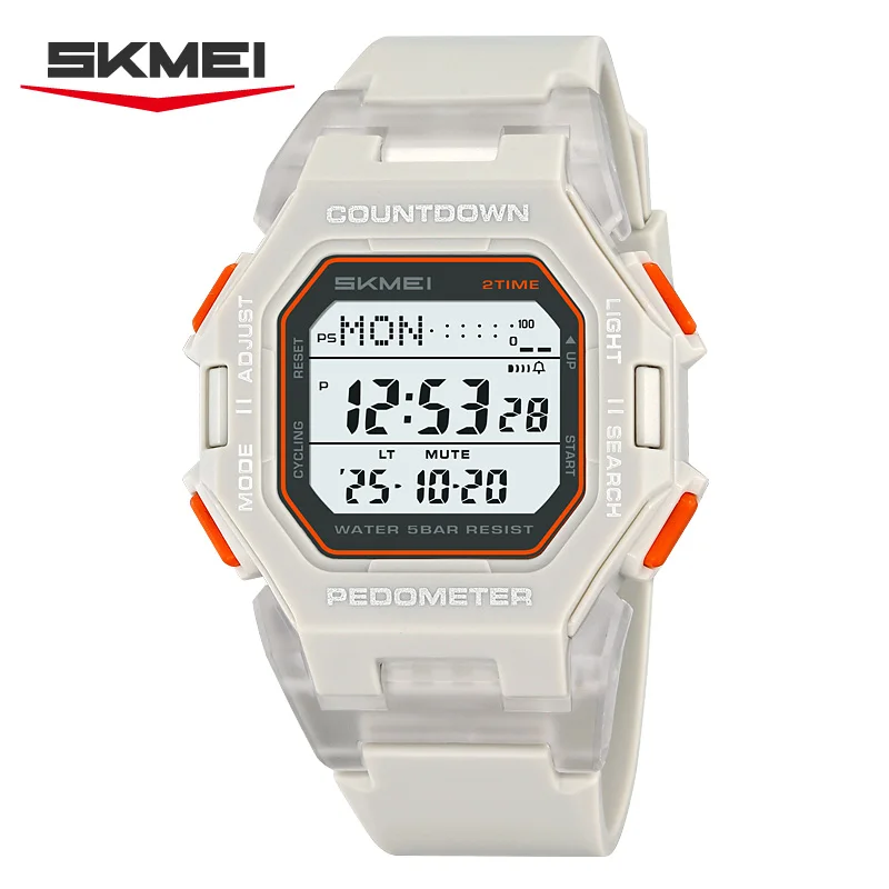 Reloj Digital Para Hombre (gris), Nuevo Reloj Electrónico Para Hombre, Elegante Despertador