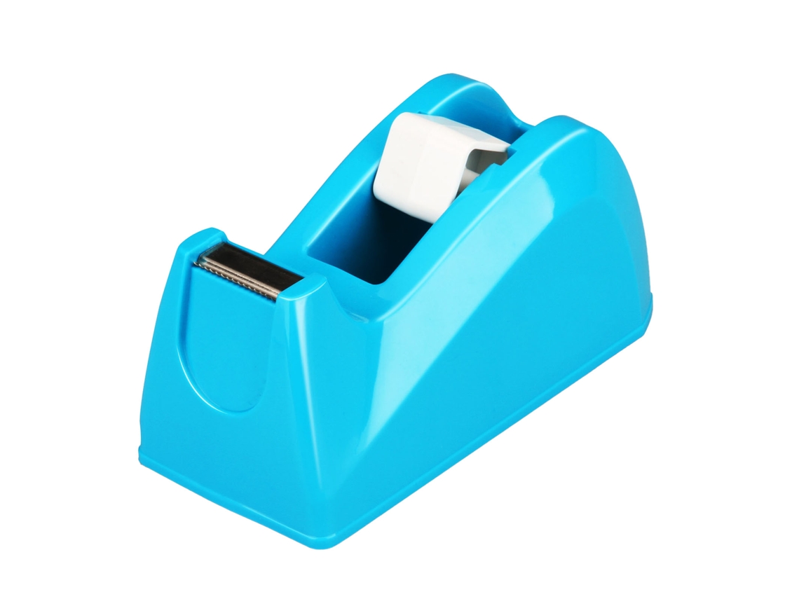 Dispensador De Cinta De Escritorio Ajustable, Cortador De Cinta Transparente Eficiente, Holder Para Hogar Y Oficina, Azul