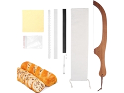 Cortador Sierra De Masa Madera Dentado Bagels Cocina Acero Inoxidable Reemplazable Para Tostadas