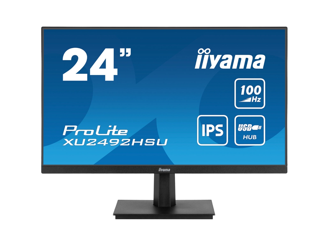Monitor IIYAMA XU2492HSU-B6 (Negro - LCD - Flicker free - 23,8")