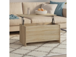 Mesa de Centro Apoyo 102X55,5X52,5 cm Madera Procesada Roble Sonoma