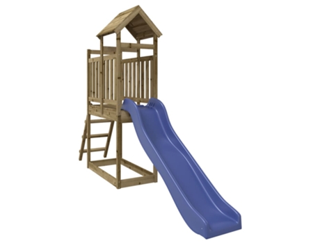Parque Infantil De Exterior VIDAXL Marrón Madera
