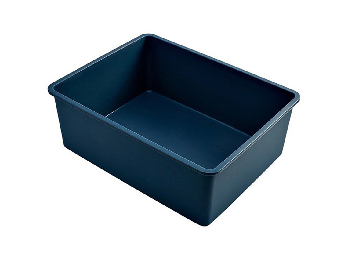 Bandeja de almacenamiento de plástico plana, caja para entrega de tareas, organizador de papeles para el aula, oficina escolar