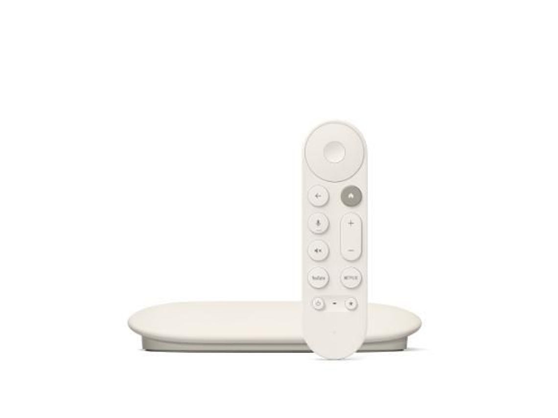 Transmisor de TV blanco 4k de Google (4k)