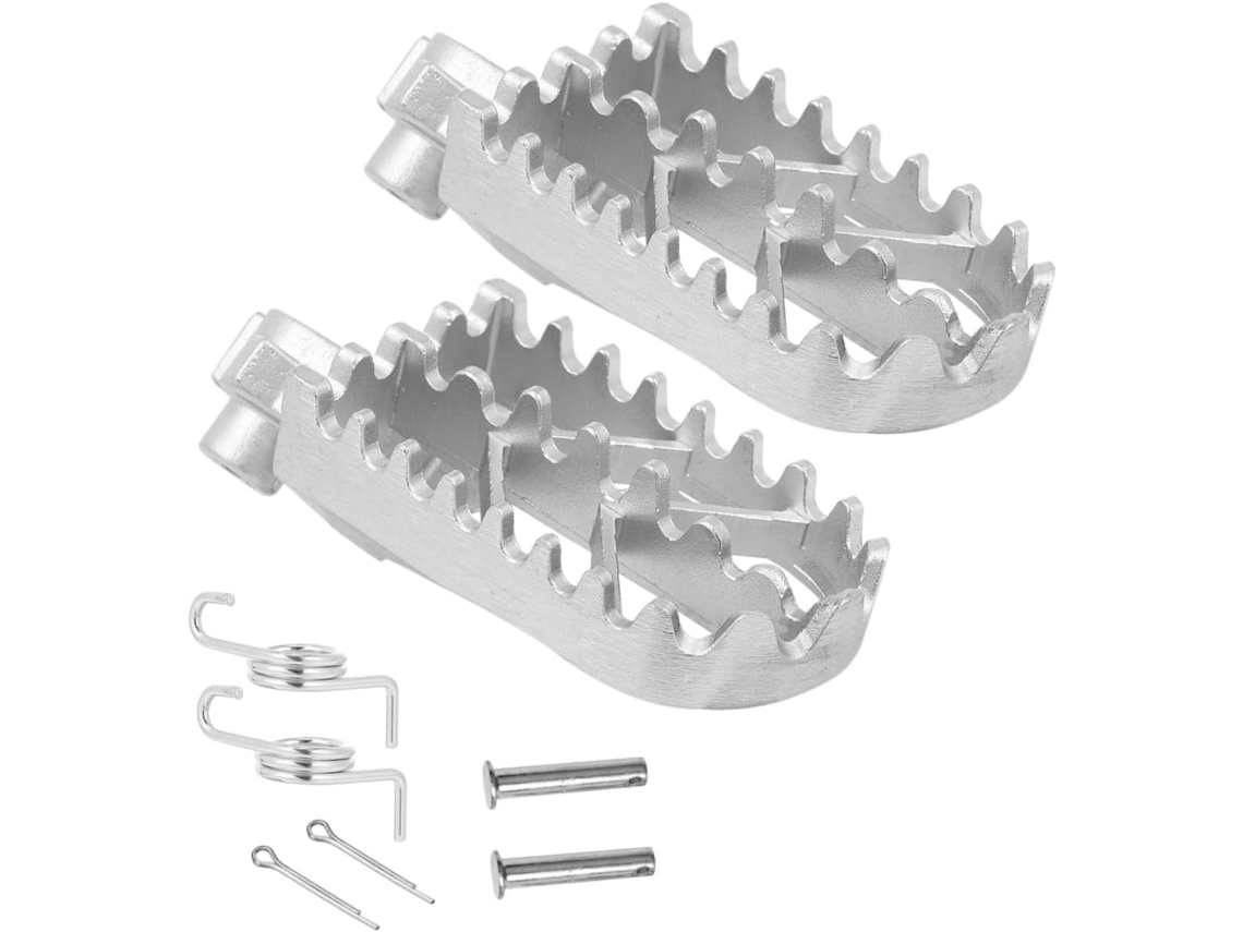 Soporte trasero de acero inoxidable de 2 piezas para accesorios de motocross prácticos y duraderos
