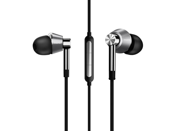 Auriculares con Cable 1MORE E1001 (In Ear - Micrófono - Gris)