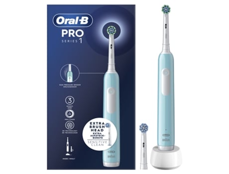 Cepillo de Dientes Eléctrico ORAL B Pro 1 Azul 1Un