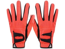 Paquete de 1 par de guantes de golf para hombre, para zurdos, de malla verde transpirable y microfibra antideslizante.