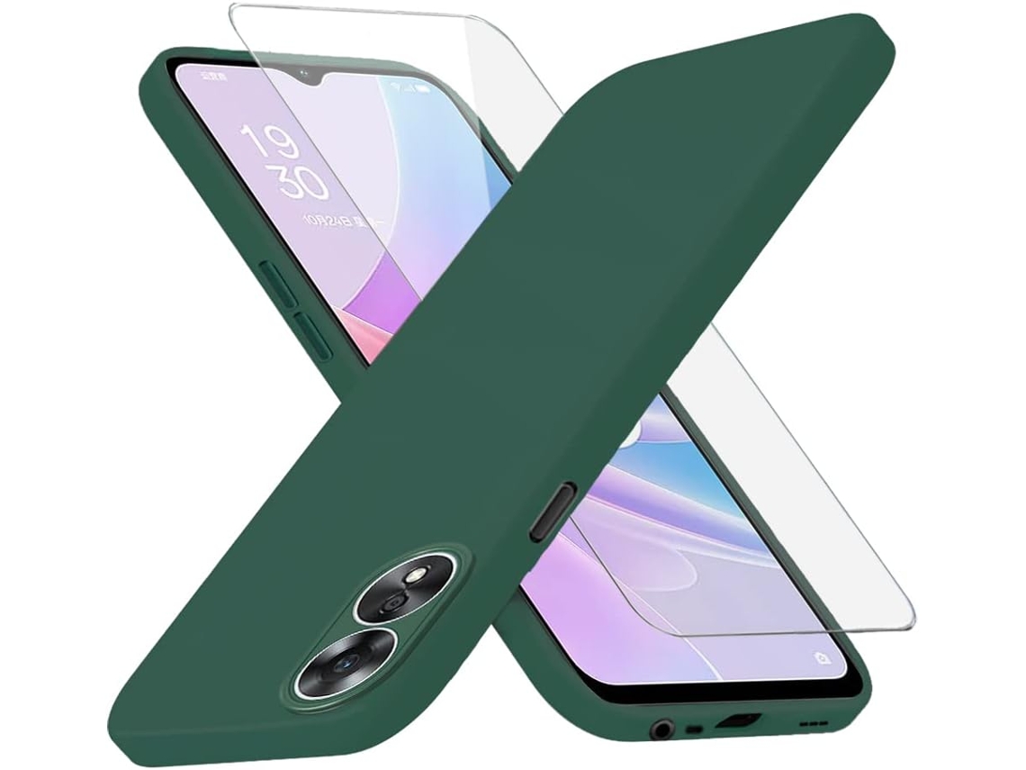Protector de Pantalla Fina Meianoite para Oppo A58 HONGWE. Verde