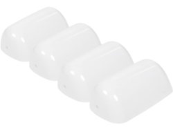 Juego De 4 Lámparas De Mesa Blancas Vintage, Elegantes