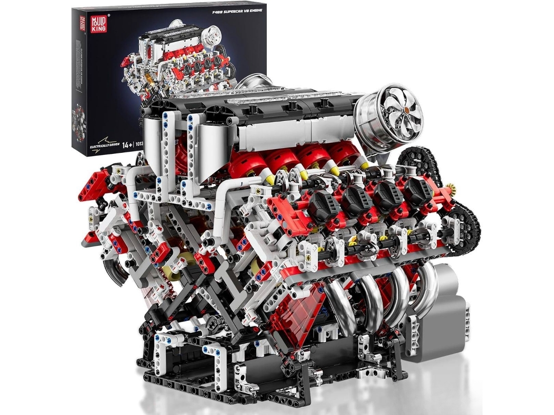 Mould King F488 Motor V8 Motorizado 10130