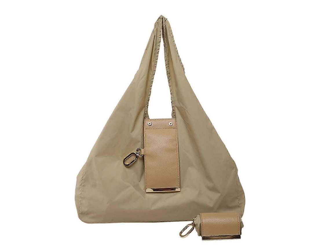 Bolso de compras portátil, ligero y plegable para mujer, ideal para viajes y compras. GOKOCO