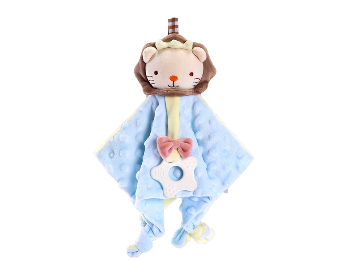 Toalla De Bebé Suave Con Muñeco Marioneta Para Dormir Y Jugar, Juguete Para Calmar Y Reasurar