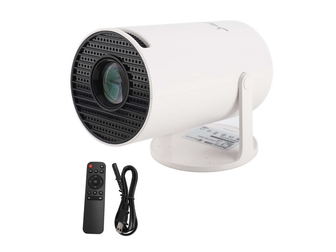 Projetor Inteligente 720p Com Keystone Automático Foco Manual 270° Ajustável Para Casa Us Plug