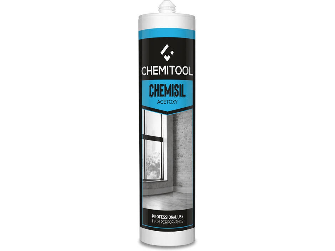 Silicona Acetica CHEMITOOL CHEMICALS Chemisil (Transparente)