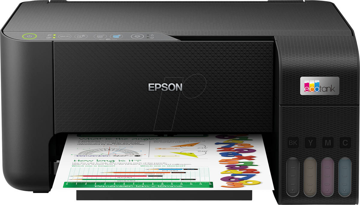 Impresora EPSON EcoTank ET-2810 (Multifunción - Inyección de Tinta - Wi-Fi)