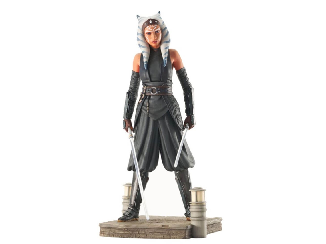 Diamond Select Toys STAR WARS La figura mandaloriana Hitos Estatua de Ahsoka