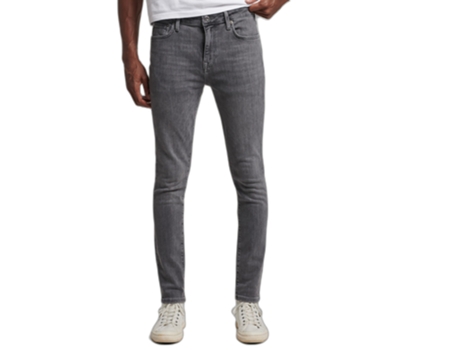 Pantalones SUPERDRY Hombre (29x32 - Gris)