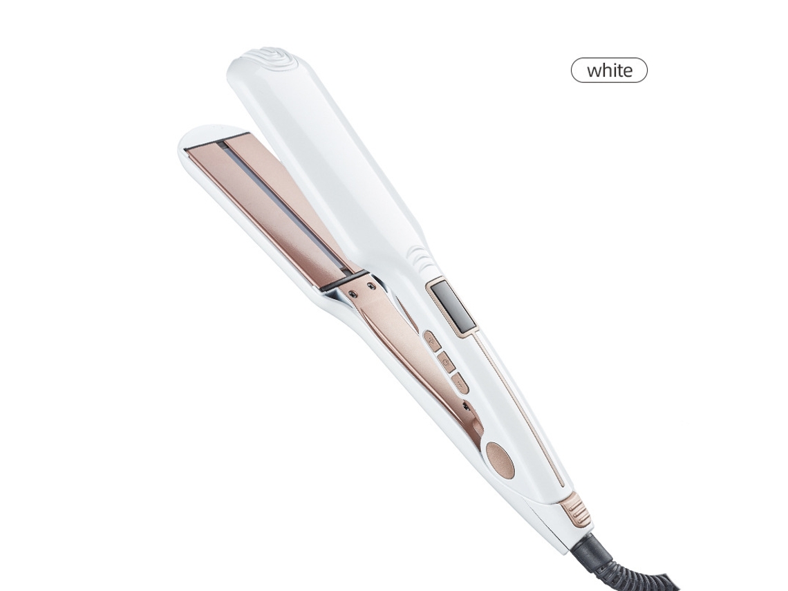 Plancha Y Rizador De Pelo Infrarrojo (blanco, Estándar Europeo) (doble Uso)