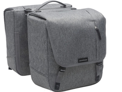 Alforja NEW LOOXS Alforjas Nova Racktime Impermeables Poliester Reflectantes (Gris)