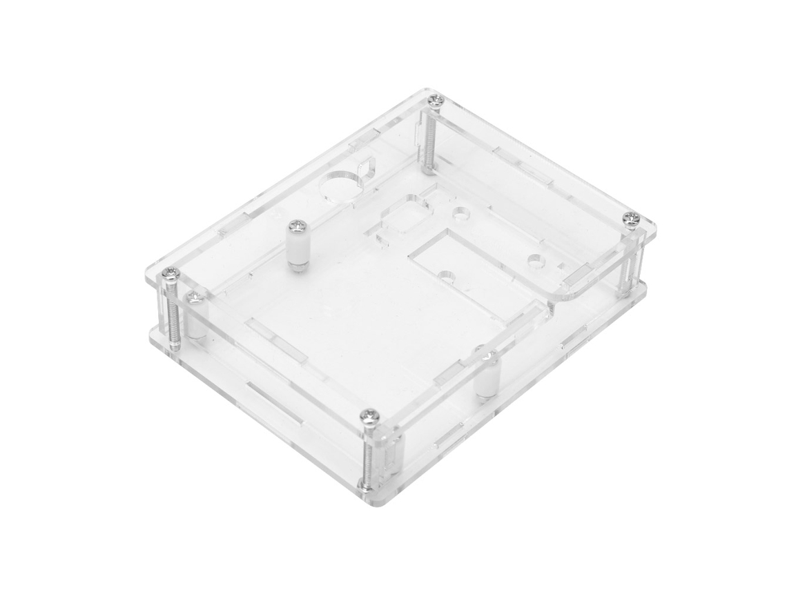 2026as-caja Transparente Para Transistor Y Capacitor Tester Shell Diy Multiusos