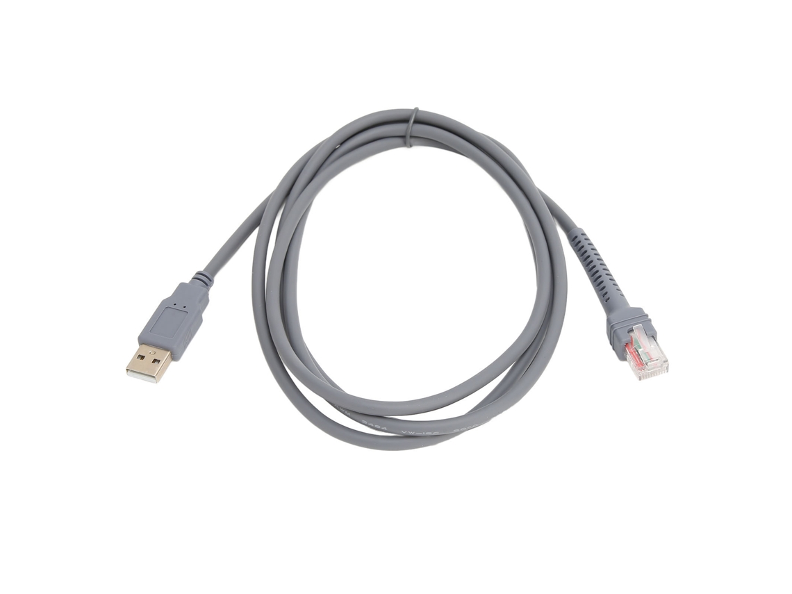 Cable Usb Para Escáner De Códigos De Barras Symbol Ls2208 Ls2208ap Ls1203 Ls4208 Ds6707 Ds6708