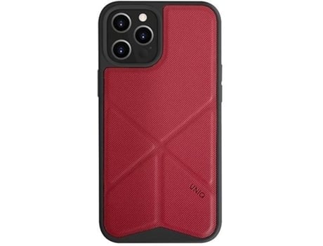 Funda Apple iPhone 12 Pro Max UNIQ Lisa (Rojo)