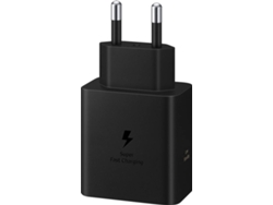 Adaptador de enchufe SAMSUNG (60 W - Negro)