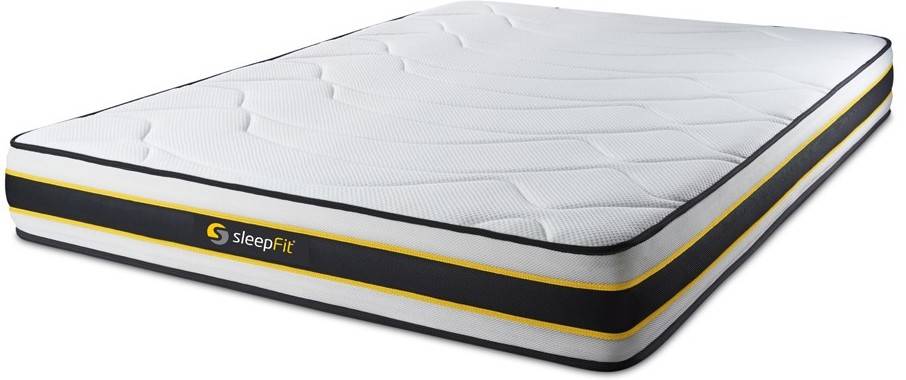 Colchón SLEEPFIT Flexy (160x210 cm - Muelles Ensacados y Viscoelástica)