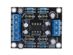 Placa Preamplificadora De Audio De 2 Canales, Módulo Amplificador Para Automóvil, Fuente De Alimentación Única