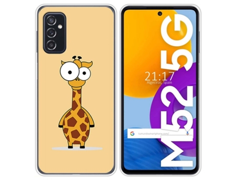 Carcasa Samsung Galaxy M52 5G TUMUNDOSMARTPHONE Dibujos Multicolor
