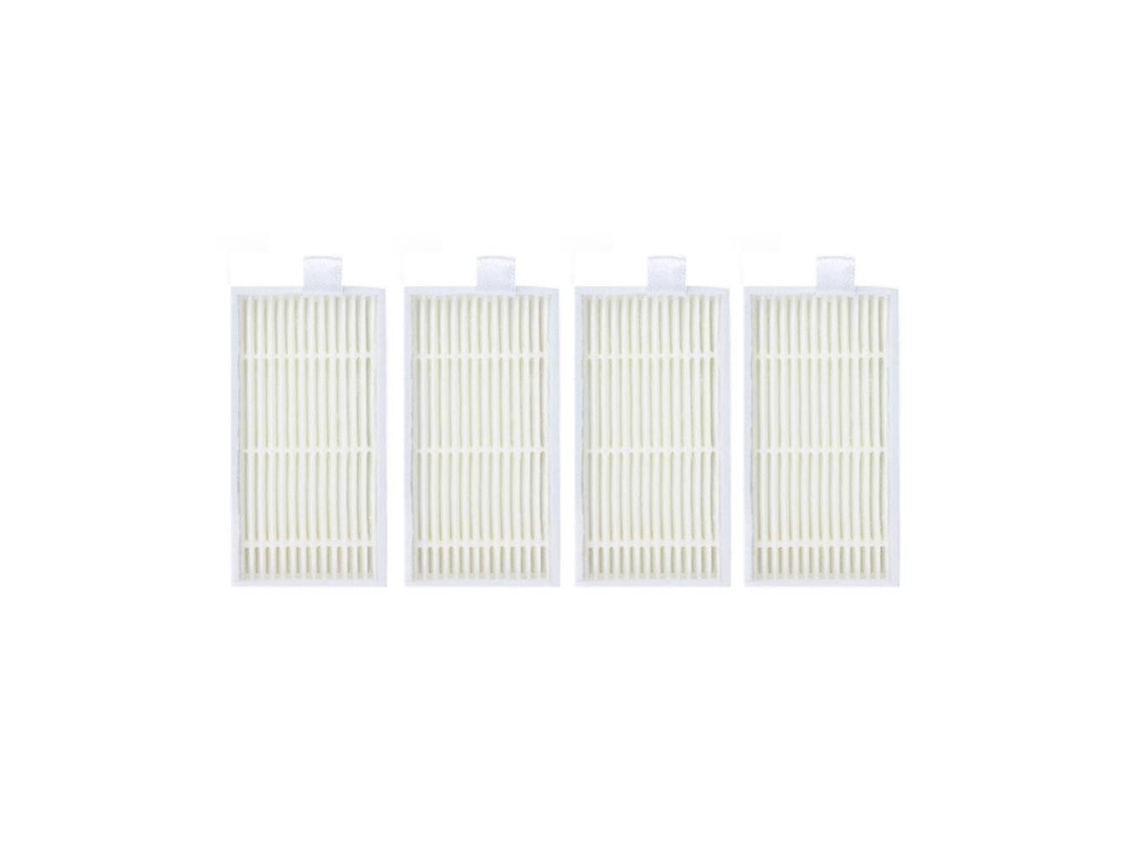 4 filtros de aspiradora compatibles con el robot aspirador Ecovacs Jinrui Cen540.