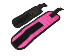 Correa de sujeción para bolsa de herramientas con pulsera magnética (absorbe tornillos y tuercas, cómoda para transportar herramientas)