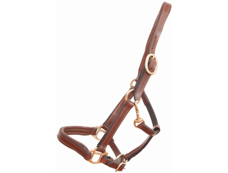 Cabezada para potro o mini caballo de cuero T de T