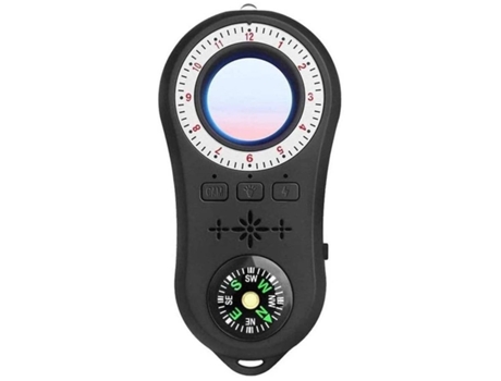 Escáner de Señal de Cámara Inalámbrica Detector Antiespía para Mujeres Chicas Señoras Viajes Hoteles Accesorios (Negro) YIZHOOD
