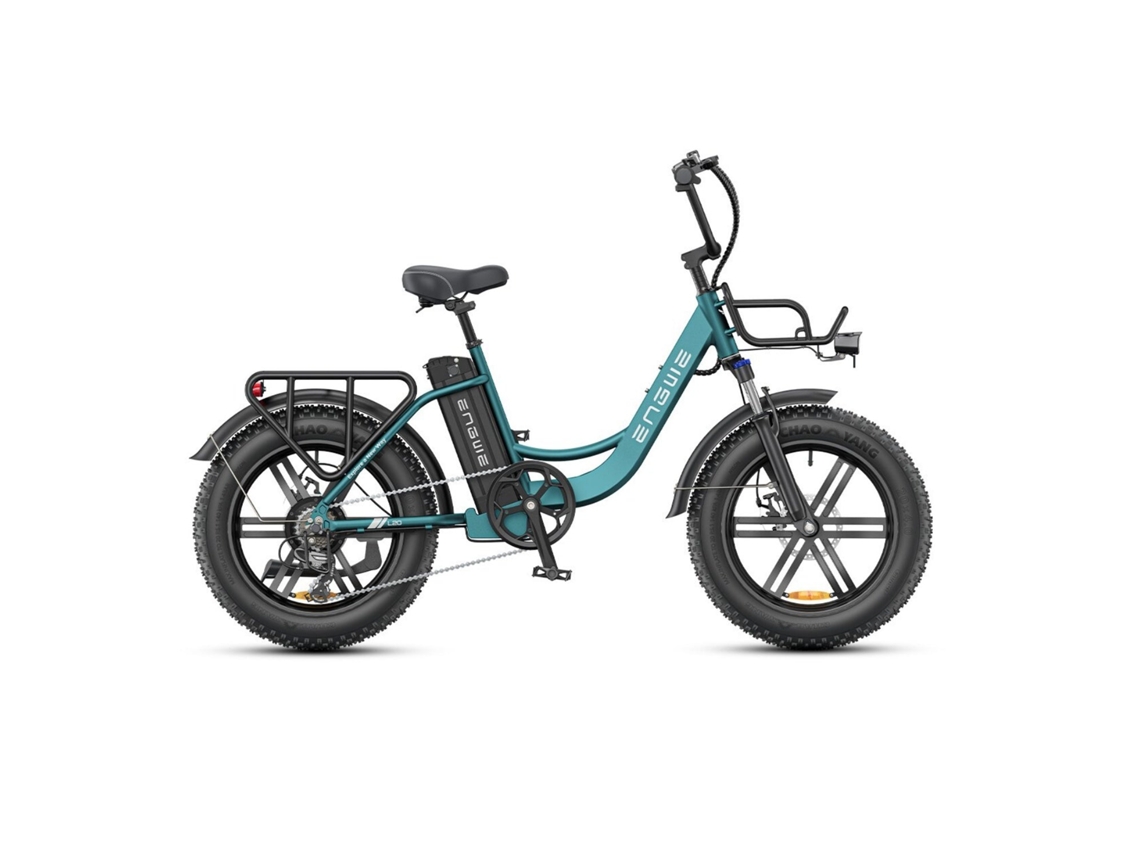 Bicicleta Eléctrica ENGWE L20 Boost Motor 250W Batería 48V13Ah Neumáticos de 20 Pulgadas Frenos de Disco Mecánicos Verde