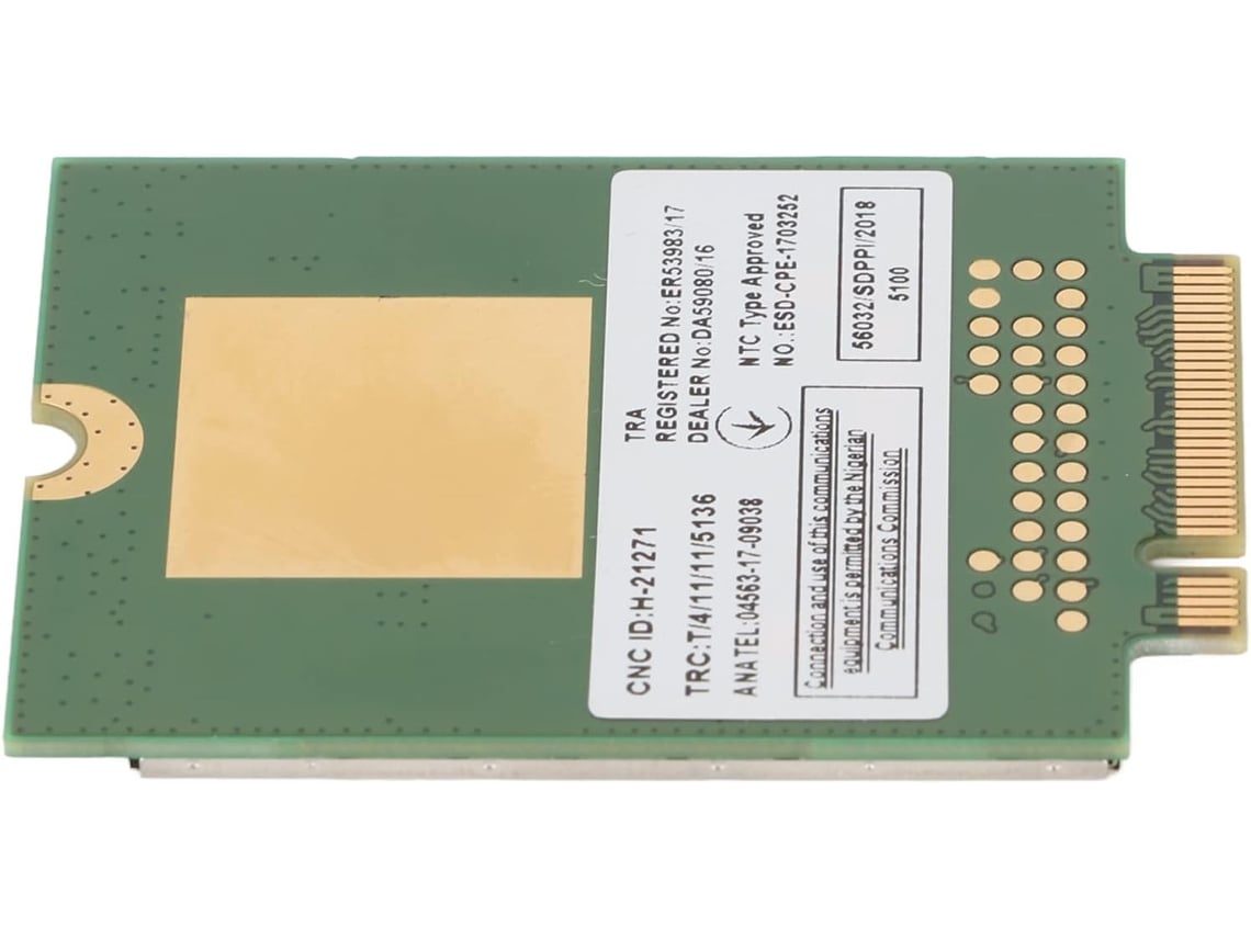 Tarjeta De Red 4g Lte De Alta Velocidad Con Interfaz M.2 Para Portátil