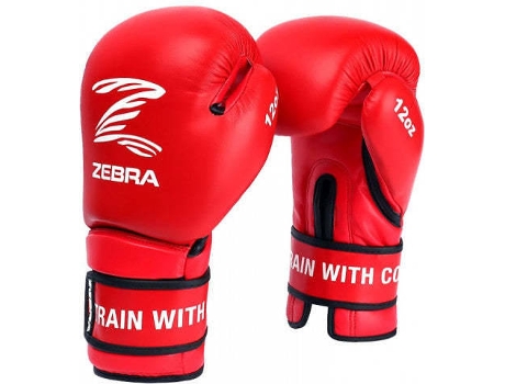 Guante de Boxeo ZEBRA Performance (Rojo - 18 OZ)