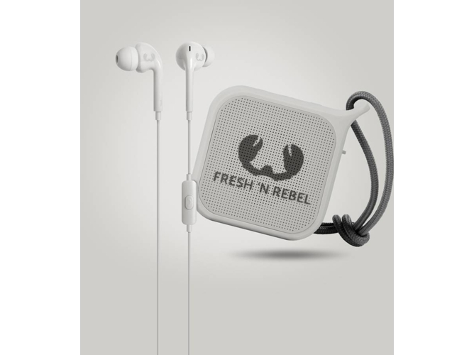 Auriculares con cable FRESH 'N REBEL 8GIFT04CL (In ear - Micrófono - Blanco)