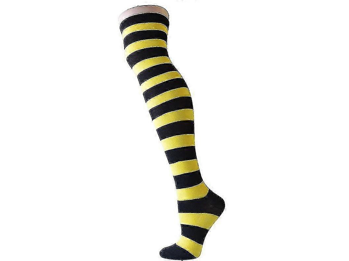 Calcetines suaves de lana coral hasta la rodilla, ideales para el invierno, para niñas y mujeres. Calcetines de rayas con estampados de animales, pelusas y dibujos animados.