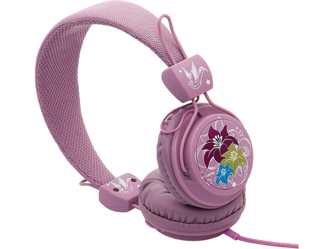 Auriculares con Cable CO:CAINE City Beat (On Ear - Rosa)