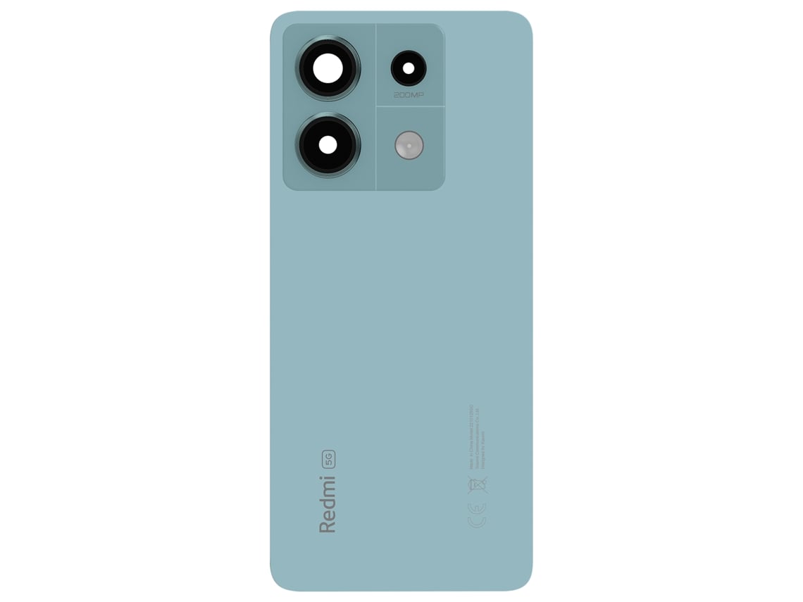 XIAOMI Tapa batería para XIAOMI Redmi Note 13 Pro 5G Service Pack original Azul