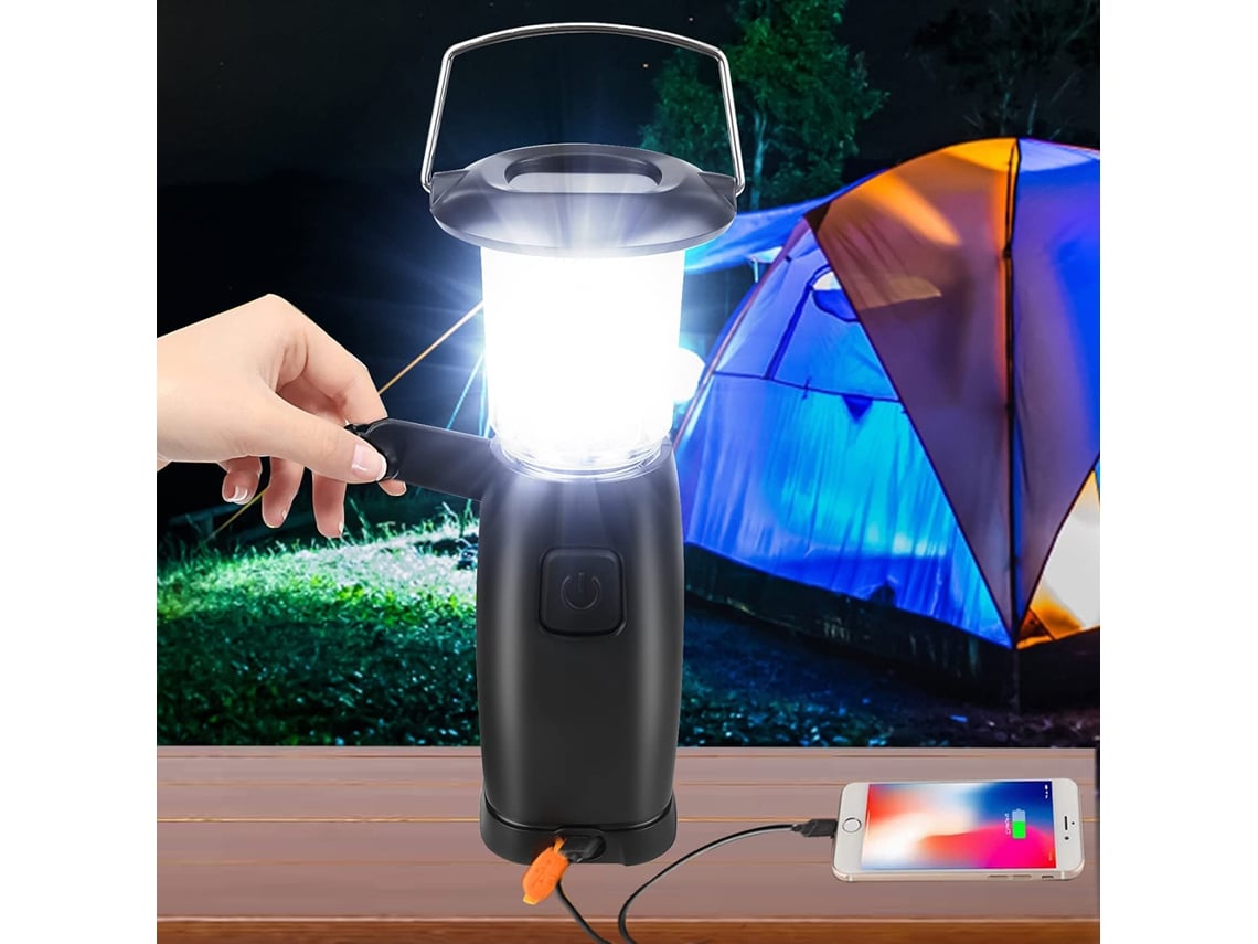 Mejor Luces de Camping Recargable Lampara Emergencia Linterna LED Camping