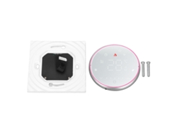 Termostato Inteligente Wifi Con Pantalla Lcd Para Calefacción Por Suelo Radiante 95-240v 5a Blanco