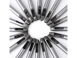 Herramienta De 6 Mm, 20 Perforadoras De Cuero Para Decorar Bolsos Y Cinturones.