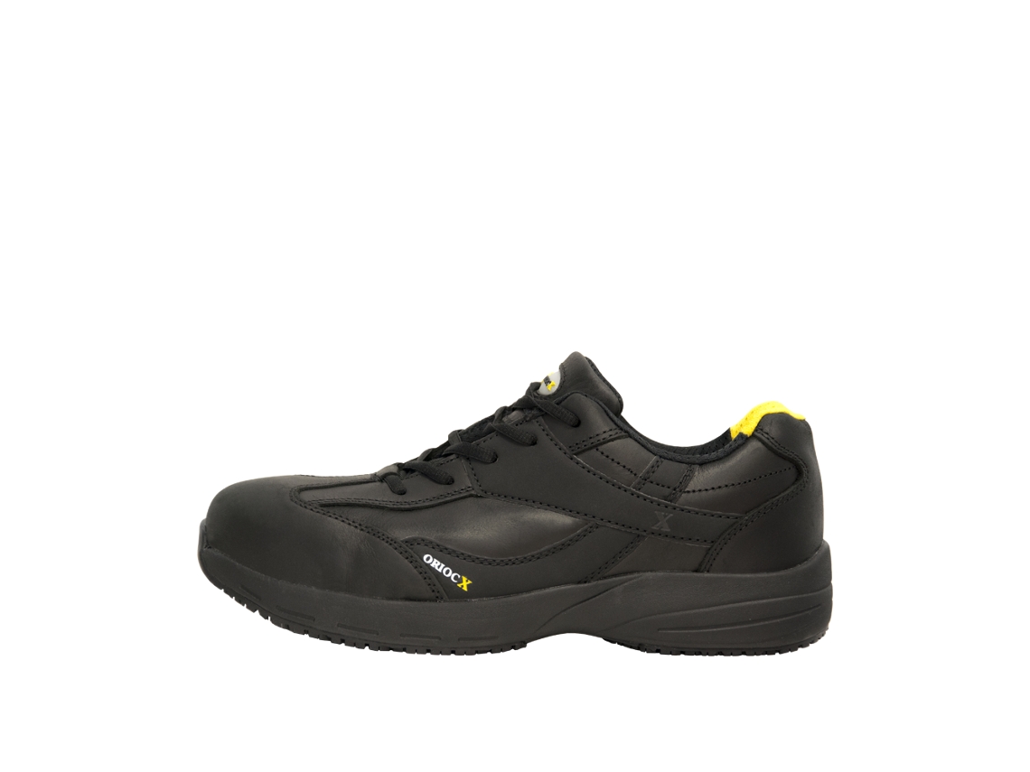 Zapato de Seguridad ORIOCX Mansilla S3 ESD Negro -Piel Nobuck - Main Image